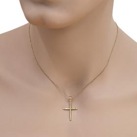 Σταυρός Ανδρικός Χρυσός Κ14 SKU-45533