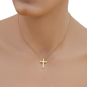 Κλασικός Σταυρός Χρυσός Κ14 SKU-45981