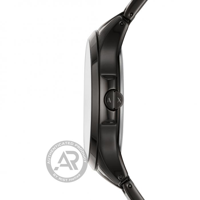 SKU-46133 / ARMANI EXCHANGE Hampton Black Stainless Steel Bracelet