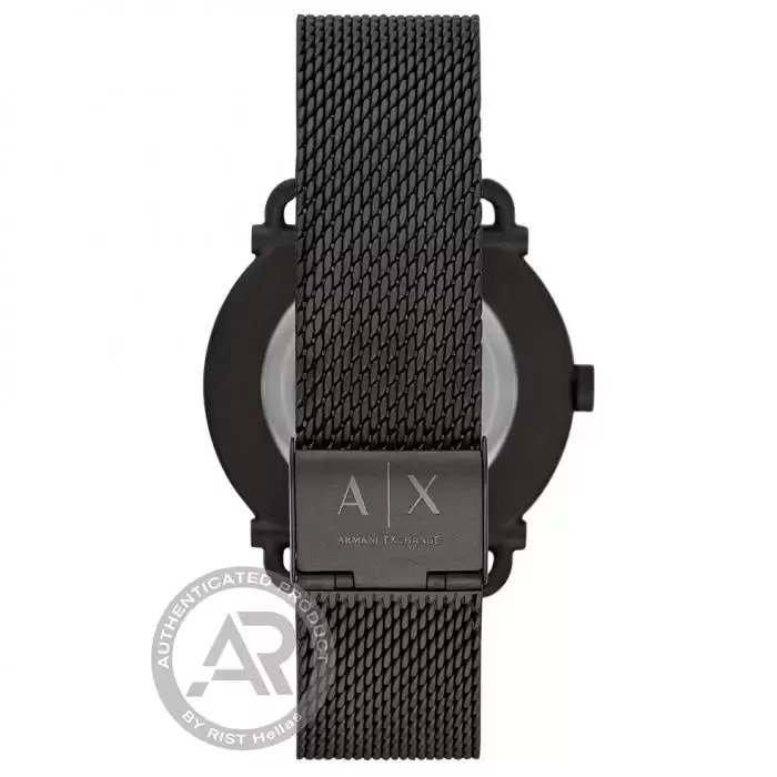 SKU-46139 / ARMANI EXCHANGE Rocco Black Stainless Steel Bracelet