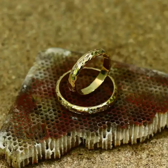 Βέρες Γάμου Jeweler Χρυσός, Κ9-Κ14-Κ18 με Διαμάντια