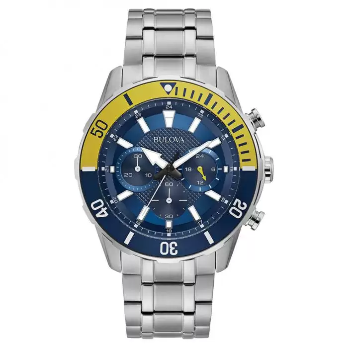 SKU-46120 / BULOVA Sport Chronograph Stainless Steel Bracelet