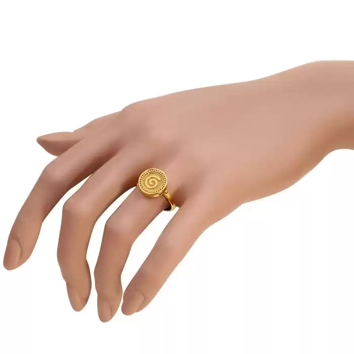 SKU-46030 / Δαχτυλίδι Χειροποίητο Χρυσός Κ18