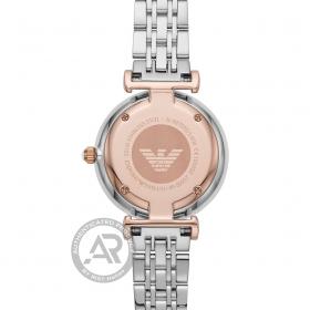 EMPORIO ARΜΑΝΙ Gianni T-Bar Crystals Box Set Two Tone Stainless Steel Bracelet SKU-46149