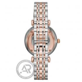 EMPORIO ARΜΑΝΙ Gianni T-Bar Crystals Box Set Two Tone Stainless Steel Bracelet SKU-46149