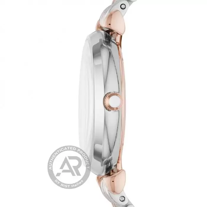 EMPORIO ARΜΑΝΙ Gianni T-Bar Crystals Box Set Two Tone Stainless Steel Bracelet SKU-46149