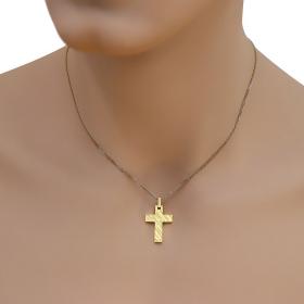 Σταυρός Ανδρικός Χρυσός Κ18 SKU-46015