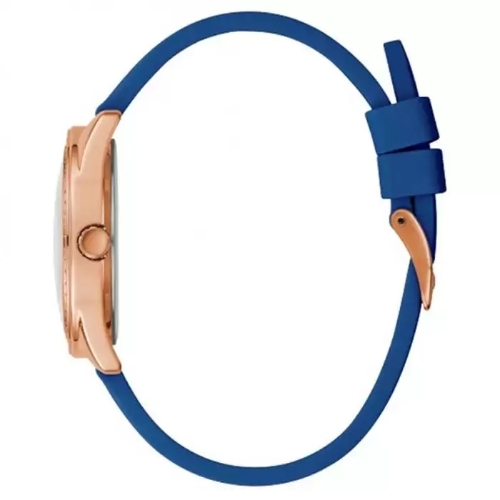 SKU-47493 / GUESS Crystals Blue Rubber Strap