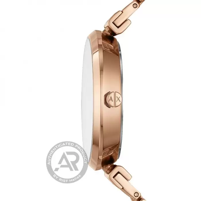SKU-47325 / ARMANI EXCHANGE Zoe Rose Gold Stainless Steel Bracelet
