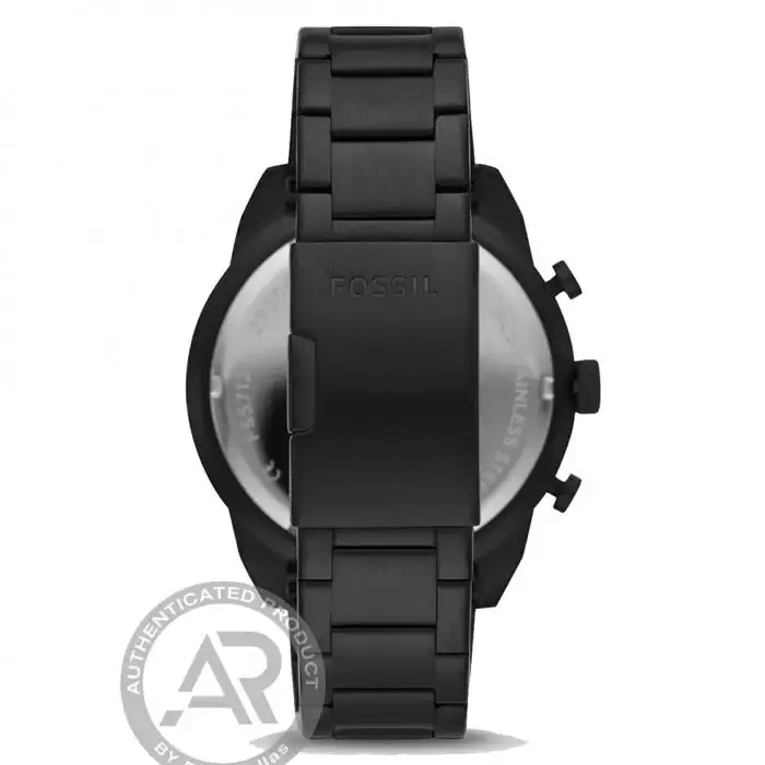 SKU-47083 / FOSSIL Bronson Chronograph Black Stainless Steel Bracelet
