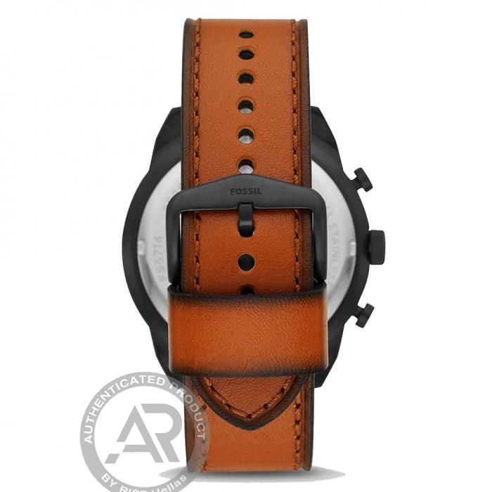 SKU-47084 / FOSSIL Bronson Chronograph Brown Leather Strap