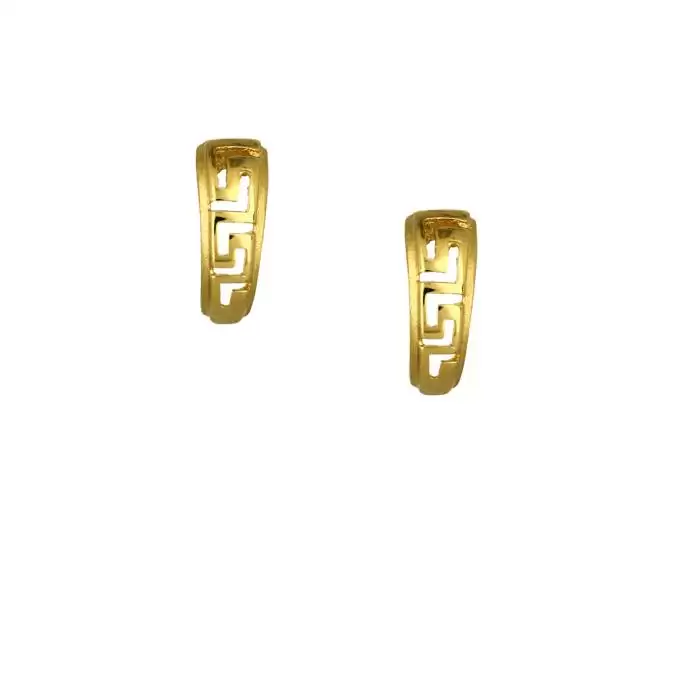 SKU-47303 / Σκουλαρίκια Κρεμαστά Χρυσός Κ14