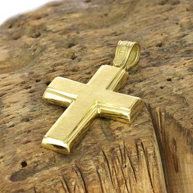 Κλασικός Σταυρός Χρυσός Κ14 SKU-47207