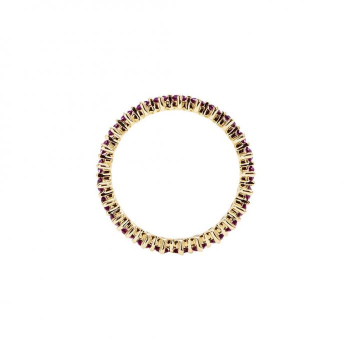 Δαχτυλίδι Oλόβερο PDPAOLA Bird Violet  Ασήμι 925° με Ζιργκόν