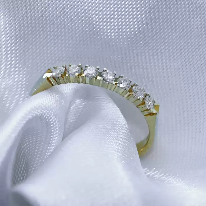 SKU-48067 / Δαχτυλίδι Σειρέ Χρυσός Κ18 με Διαμάντια