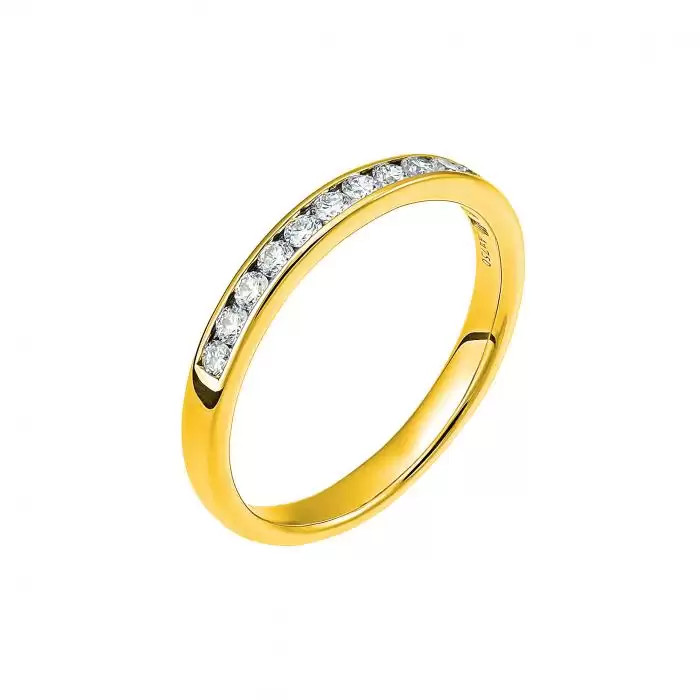 SKU-48068 / Δαχτυλίδι Σειρέ Χρυσός Κ18 με Διαμάντια