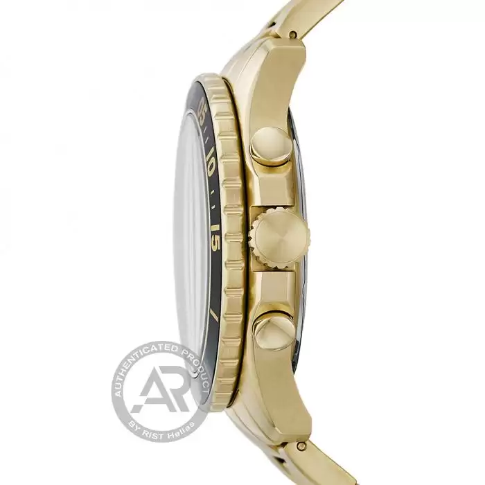 SKU-48261 / FOSSIL FB-03 Chronograph Gold Stainless Steel Bracelet