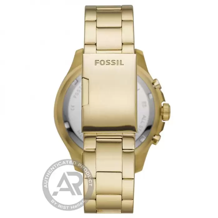 SKU-48261 / FOSSIL FB-03 Chronograph Gold Stainless Steel Bracelet