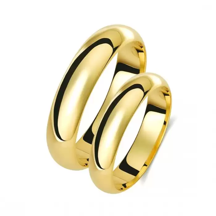 SKU-49333 / Βέρες Γάμου Jeweler Ανατομικές Χρυσός Κ9-Κ14-Κ18
