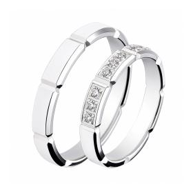 Βέρες Γάμου Jeweler Λευκόχρυσος, Κ9-Κ14-Κ18 SKU-49920