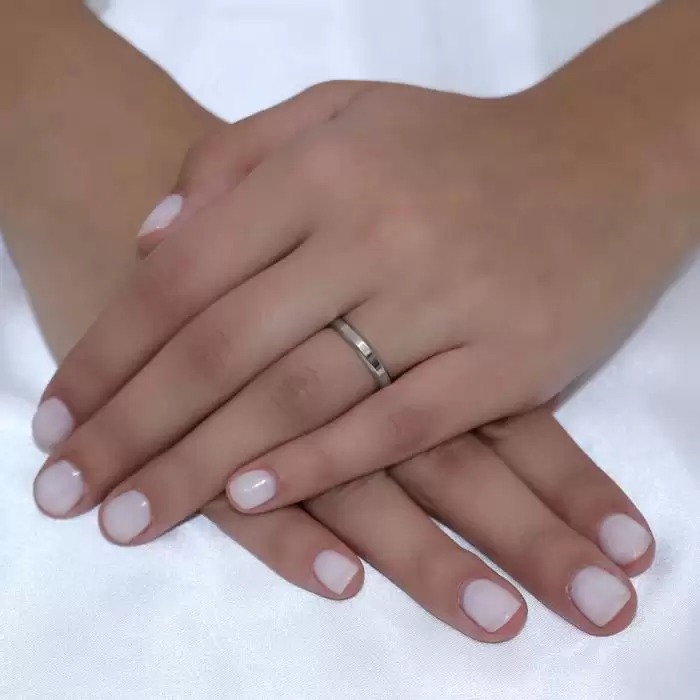 Βέρες Γάμου Jeweler με Φάλτσο Λευκόχρυσος Κ9-Κ14-Κ18