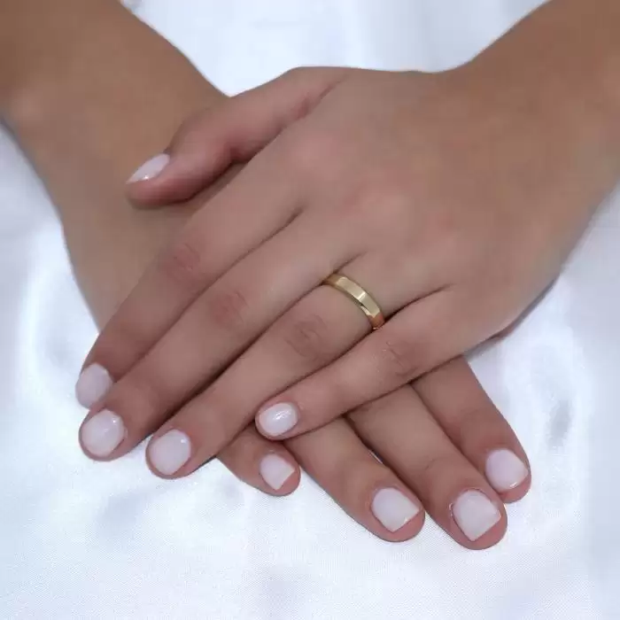 SKU-49366 / Βέρες Γάμου Jeweler με Φάλτσο Χρυσός Κ9-Κ14-Κ18