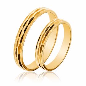 Βέρες Γάμου Jeweler Χρυσός, Κ9-Κ14-Κ18 SKU-49900