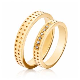 Βέρες Γάμου Jeweler Χρυσός, Κ9-Κ14-Κ18 SKU-49904