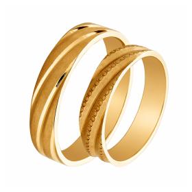 Βέρες Γάμου Jeweler Χρυσός, Κ9-Κ14-Κ18 SKU-49924