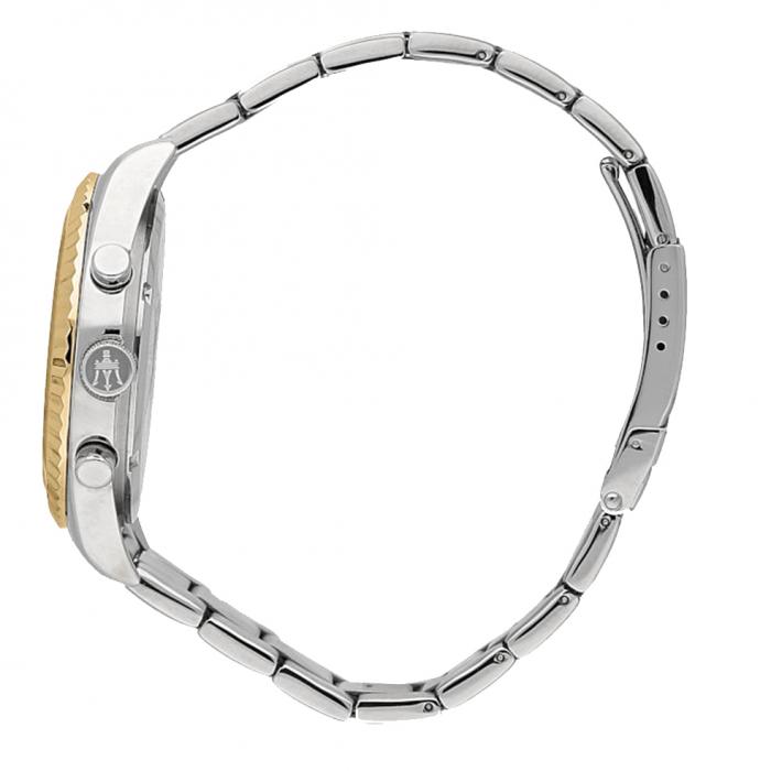 MASERATI Competizione Two Tone Stainless Steel Bracelet