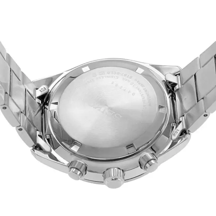SKU-49792 / SEIKO Chronograph Silver Stainless Steel Bracelet