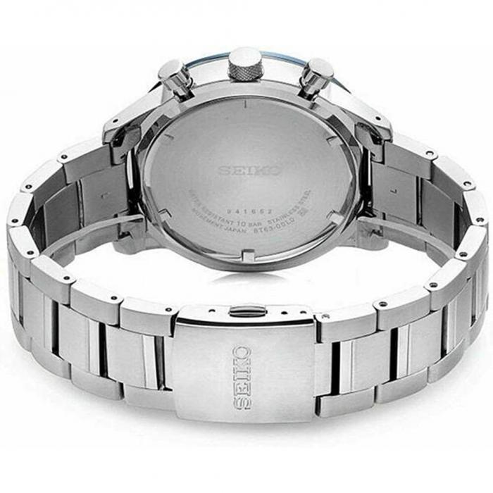 SKU-49789 / SEIKO Chronograph Silver Stainless Steel Bracelet