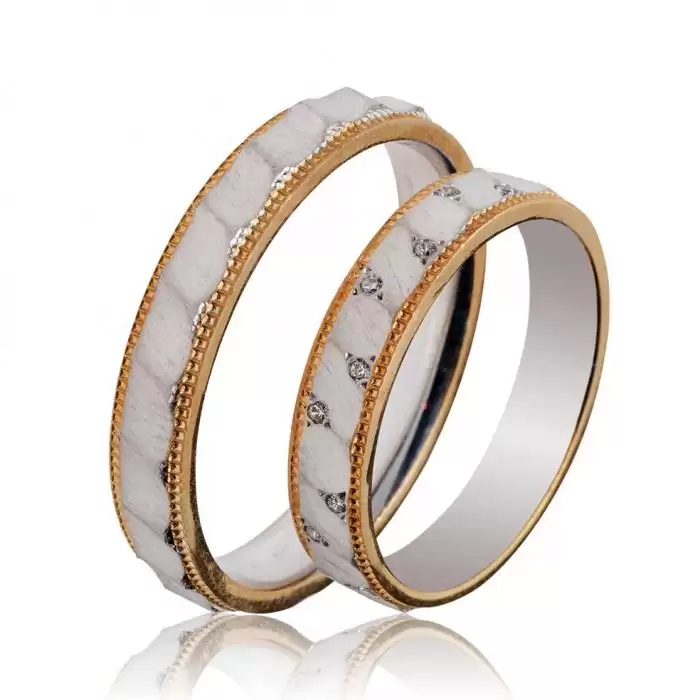 SKU-49919 / Βέρες Γάμου Jeweler Λευκόχρυσος & Χρυσός, Κ9-Κ14-Κ18