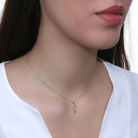 Κολιέ Κλειδί Χρυσός Κ14 SKU-50442