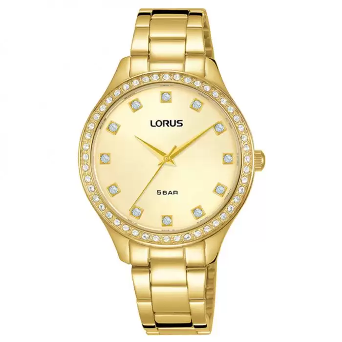 SKU-50635 / LORUS Classic Crystals Two Tone Stainless Steel Bracelet