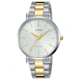 Ρολόι Γυναικείο LORUS Classic με Δίχρωμο Μπρασελέ από Ανοξείδωτο Ατσάλι | RG217QX9 SKU-50648