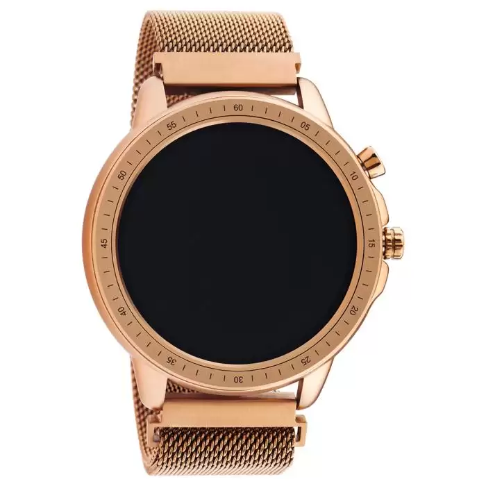 SKU-50239 / OOZOO Smartwatch Rose Gold Metal Mesh Bracelet