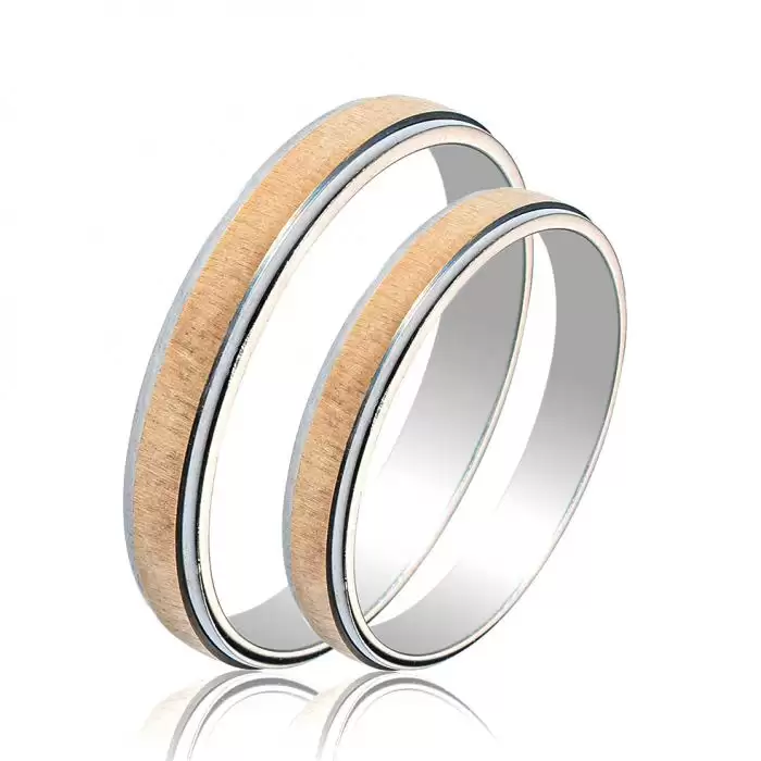 SKU-51982 / Βέρες Γάμου Jeweler Λευκόχρυσος & Χρυσός, Κ9-Κ14-Κ18