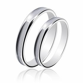 Βέρες Γάμου Jeweler Λευκόχρυσος, Κ9-Κ14-Κ18 SKU-51979