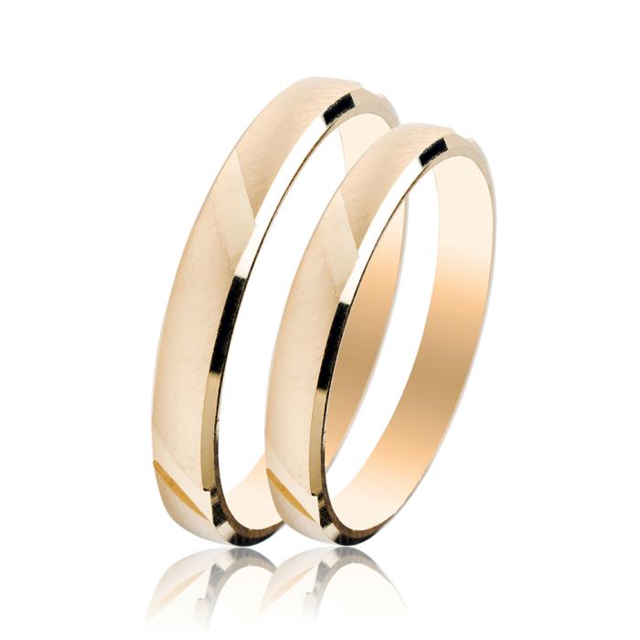 Βέρες Γάμου Jeweler Χρυσός, Κ9-Κ14-Κ18 SKU-51879
