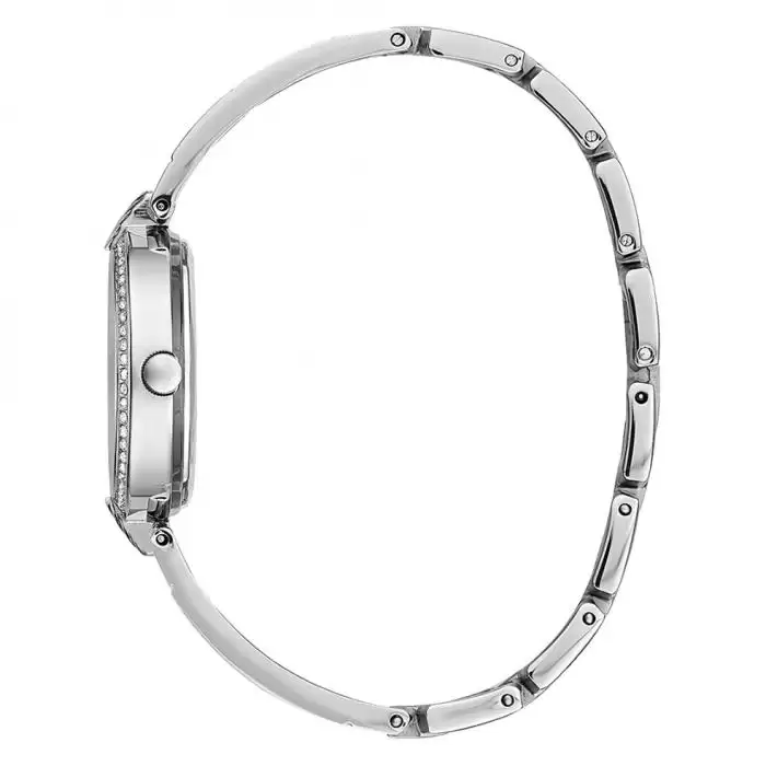 SKU-51477 / GUESS Mini Luxe Crystals Silver Stainless Steel Bracelet
