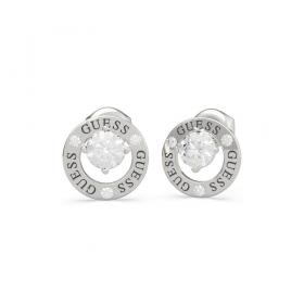 Σκουλαρίκια Καρφωτά Guess All Around You Ανοξείδωτο Ατσάλι & Ζιργκόν SKU-51523