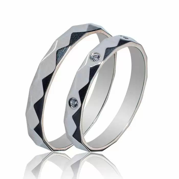 SKU-51882 / Βέρες Γάμου Jeweler Λευκόχρυσος, Κ9-Κ14-Κ18