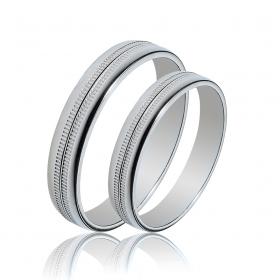 Βέρες Γάμου Jeweler Λευκόχρυσος, Κ9-Κ14-Κ18 SKU-51881