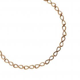 Αλυσίδα Ποδιού Ροζ Χρυσός Κ14 SKU-52156