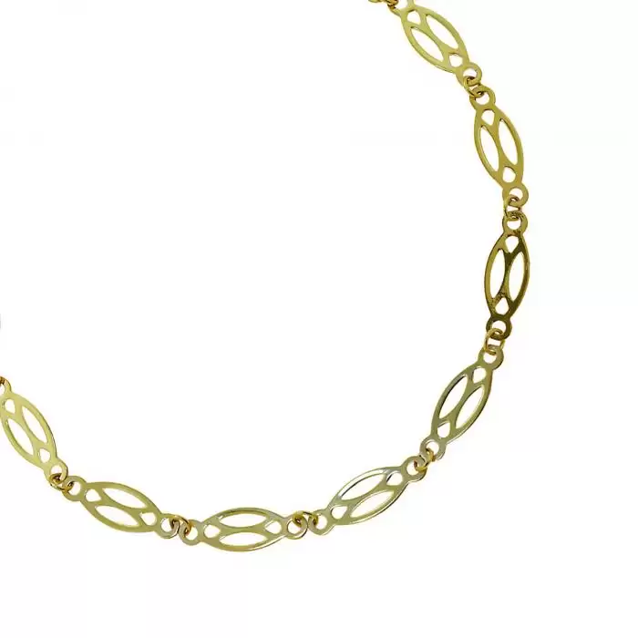 Βραχιόλι Ποδιού Χρυσός Κ14 SKU-52160