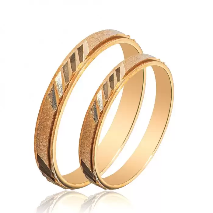 SKU-52006 / Βέρες Γάμου Jeweler Χρυσός, Κ9-Κ14-Κ18