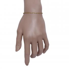 Minimal Βραχιόλι Αλυσίδα Χρυσός Κ14 SKU-52644