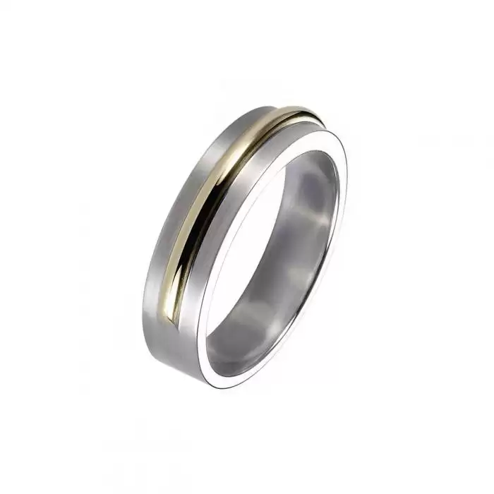 SKU-52133 / Δαχτυλίδι Rochet από Ανοξείδωτο Ατσάλι IP GOLD