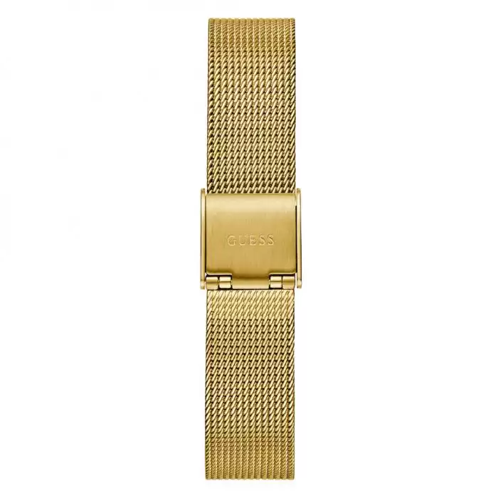 SKU-52702 / GUESS Micro Imprint Gold Stainless Steel Bracelet